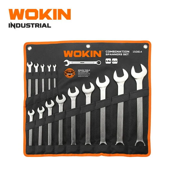 COMBINATION SPANNER SET 14PCS 6-32 INDUSTRIAL