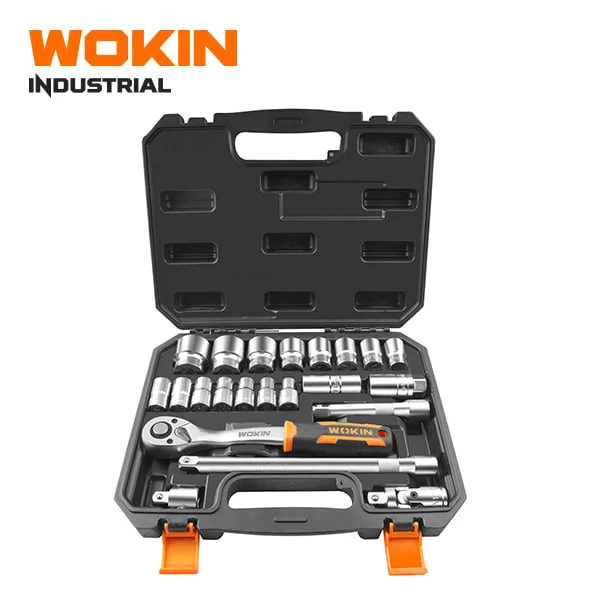 SOCKET SET 1/2" DR 22PCS 10-32 INDUSTRIAL