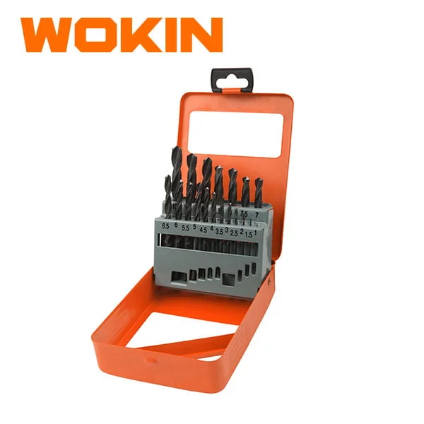 HSS TWIST DRILL BIT SET 19PCS 1.5-10MM