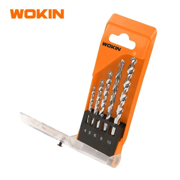 MASONRY DRILL BIT SET 5PCS 4-10MM