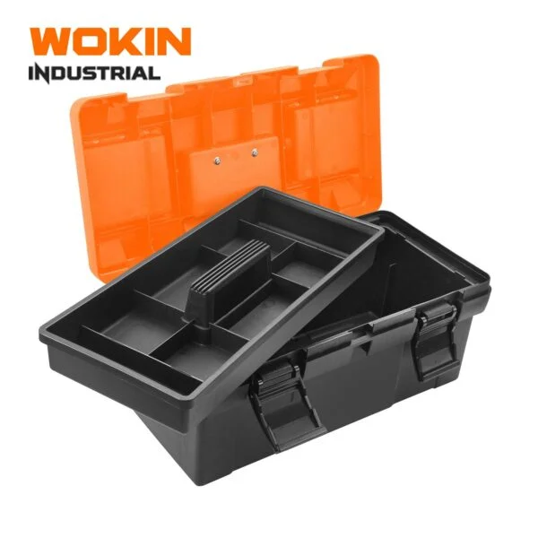 PLASTIC TOOL BOX INDUSTRIAL 420X230X190MM 1.5KG